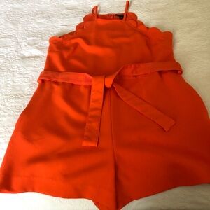 Victoria Beckham for Target orange romper
